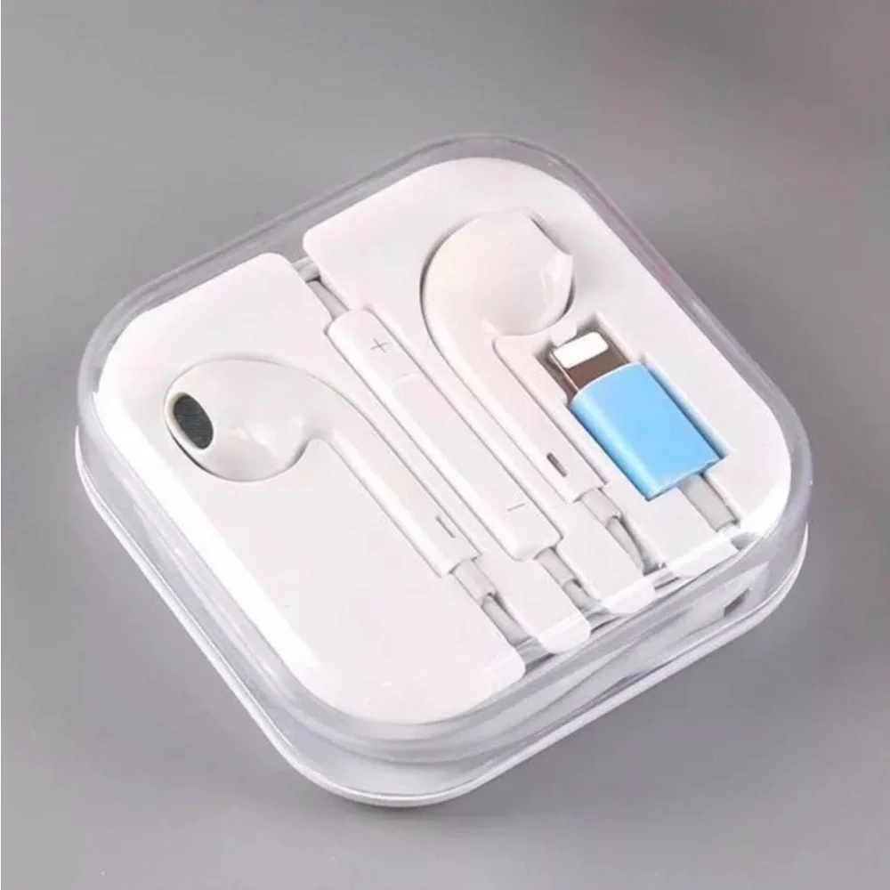✅Lightning EarPods In-Ear Headphones iPhone 7 8 Plus X 11 12 Pro